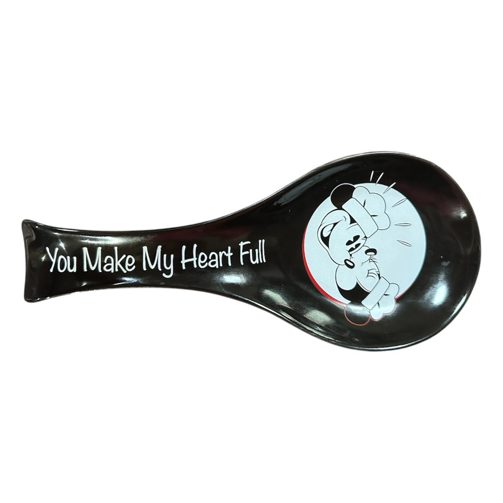 Disney Mickey and Minnie Ceramic Spoon Rest